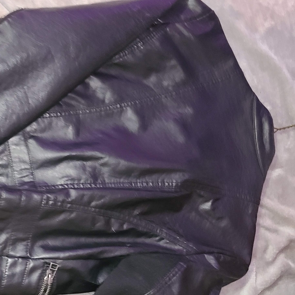 Wet Seal Leather Jacket - Picture 2 of 2